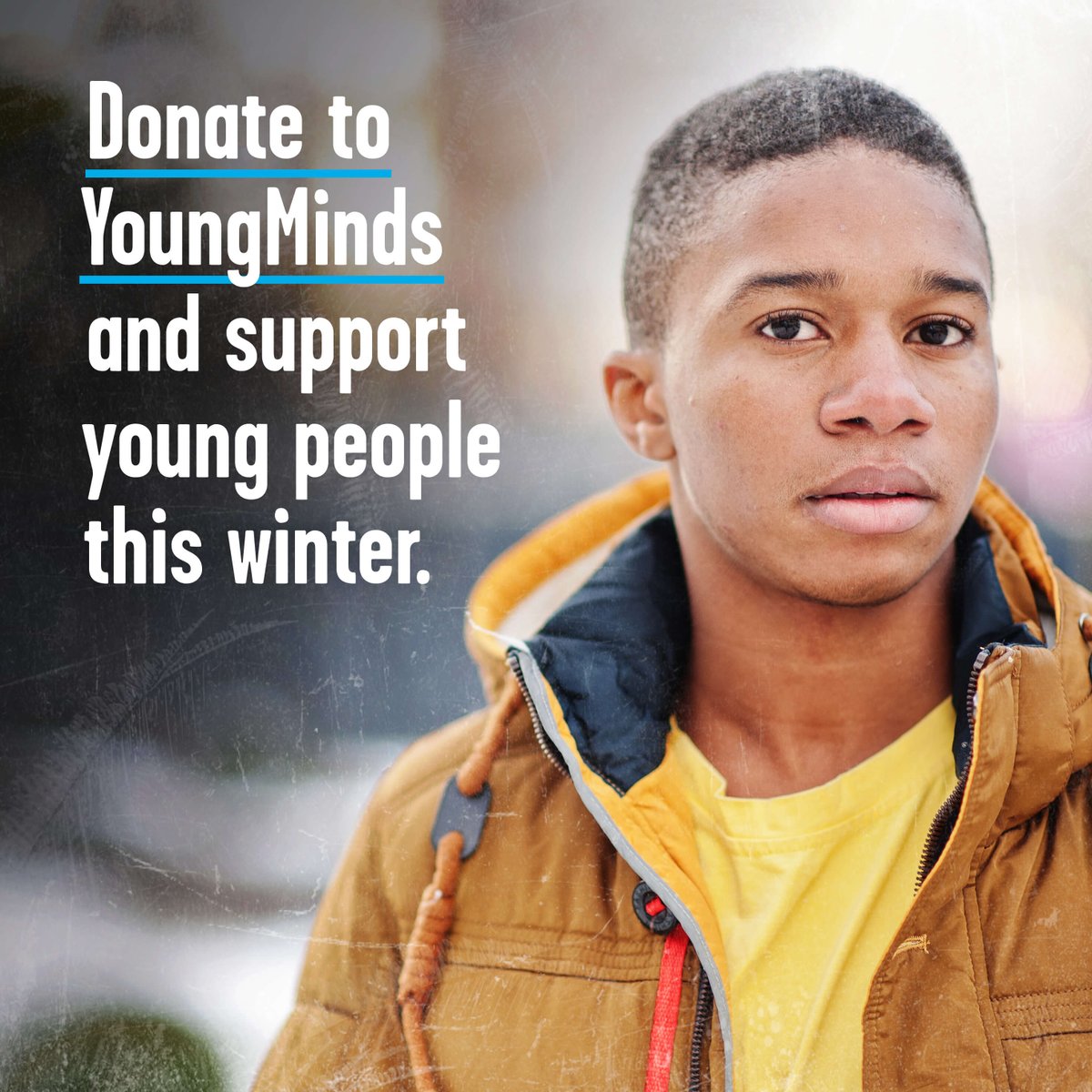 YoungMindsUK's tweet photo. This time of year can feel more difficult than usual – especially for young people who are struggling with their mental health. 
 
As an adult who cares about them, you might feel like you’re the only one who isn’t feeling ‘festive’ right now. You are not alone. We’re here for you and the young people in your life. 
 
We are at the end of the phone when you feel there is no one else to turn to. 
 
Our online mental health guides support young people with whatever they are going through. 
 
And we are actively working with politicians and decision-makers to push for radical change to mental health services. Doing all we can to ensure young people get the support they need, when they need it, no matter what. 
 
Help us continue this vital work with a donation today.

https://t.co/0zburozH1s