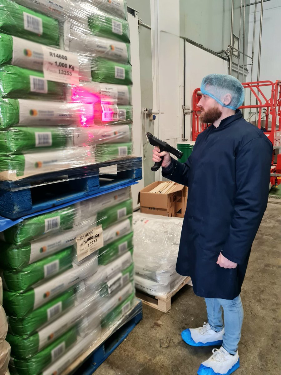 We're always grateful to get out of the office and connect with customers. Last week our senior software engineer Conor Hayes visited <a href="/GlenilenFarm/">Glenilen Farm</a> to provide training on the stock scanning feature he helped build which is key for #traceability. 👉diomac.com for more