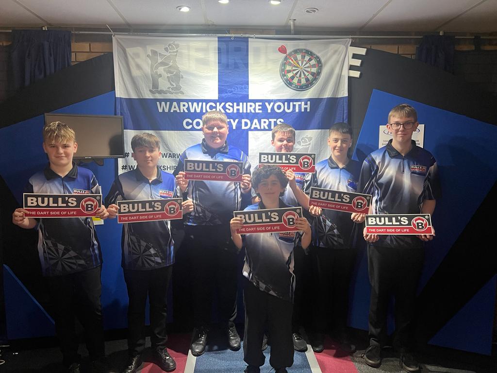 🎯 Warwickshire County Youth Sponsorship🎯 We are always looking for ways to support young talent in the youth sector. 👌 We are now delighted to support the Warwickshire County youth team. We look forward to the future with you. #BullsDarts #DartsNews #BullsTeam #WeLoveDarts