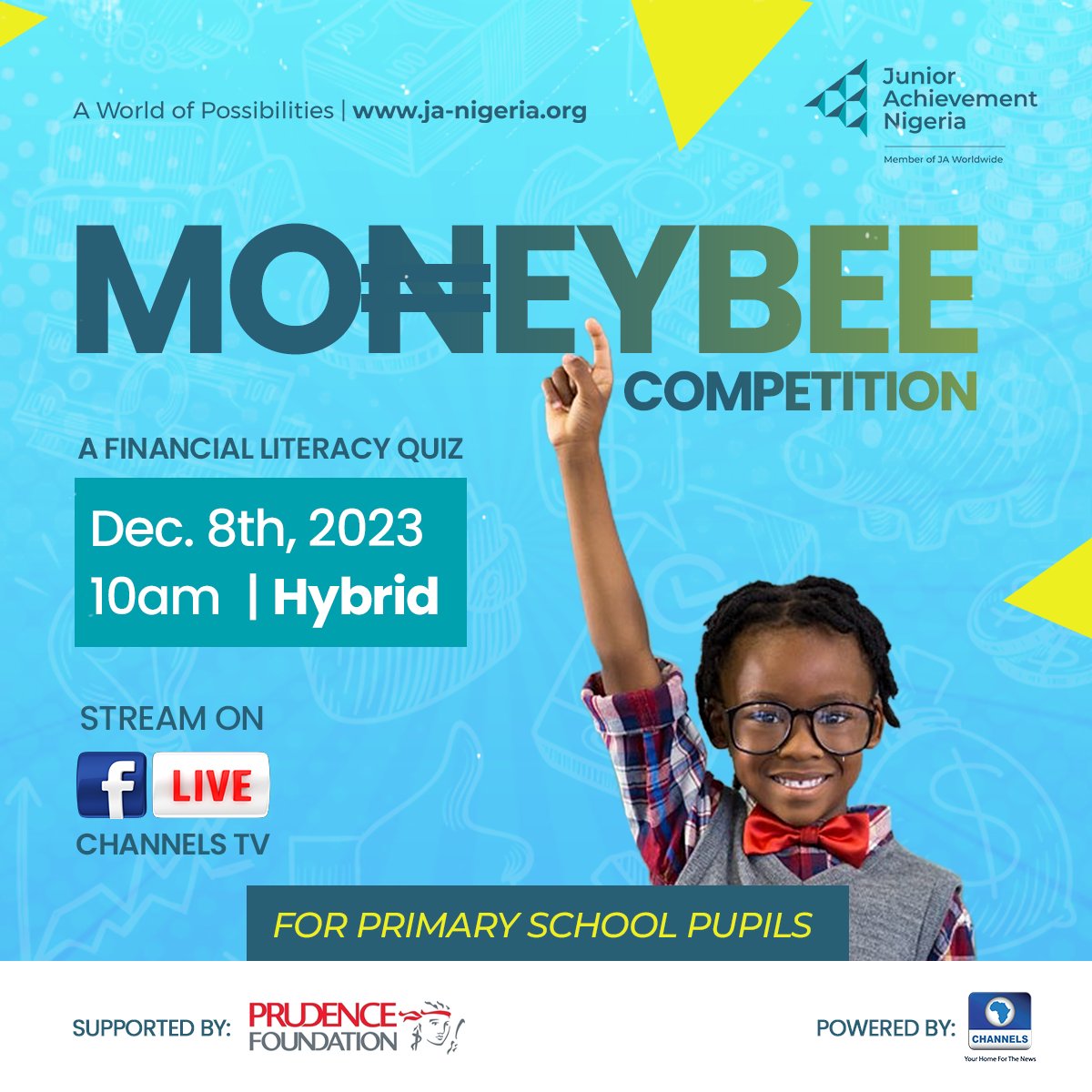 JANigeria's tweet photo. 300 pupils and 20 contestants come together to showcase their understanding of financial management. Who will go home with the prize at the MoneyBee competition on Friday?
#prudencefoundation #competition #whowillwin https://t.co/fF6a4lrVhF