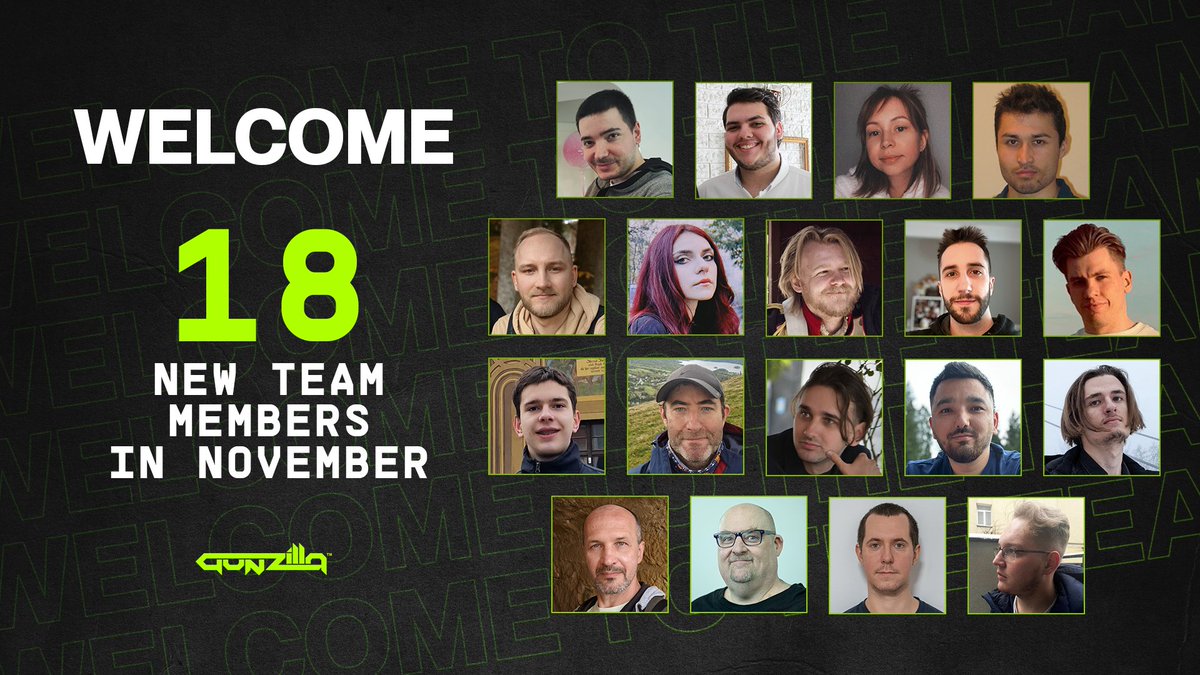 GunzillaGames's tweet photo. 💫 Another month, another crop of amazing talent joining Gunzilla Games!

As we get closer and closer to launching @playoffthegrid, we’re getting the best in the business to rock the entire industry🦾

Wanna join us? https://t.co/9jjTD1JiSL https://t.co/8ROnwIUyB8
