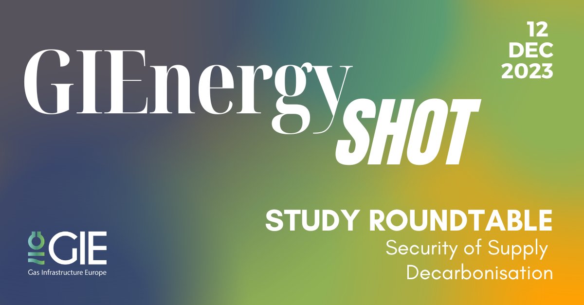 How do you foster EU Security of Supply while speeding up #decarbonisation?

Join #GIEnergyShot roundtable in Brussels for <a href="/FrontierEcon/">Frontier Economics</a> study publication:

⏰12 Dec | 13:30-17:00
📍NH Brussels EU Berlaymont
🎙<a href="/EU_ACER/">EU Agency for the Cooperation of Energy Regulators</a> <a href="/IEA/">International Energy Agency</a> <a href="/EU_Commission/">European Commission</a> &amp; more

Register📩bit.ly/483qqqX