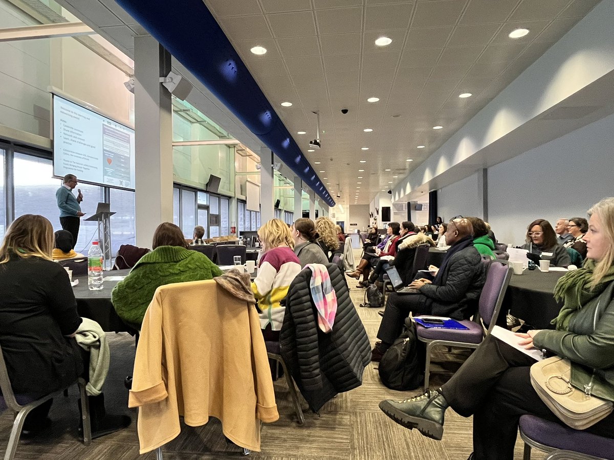 Our National Bereavement Lead John Moss starts the Learning & Network Event Cardiff City Stadium in association with Good Grief Connects, Compassionate Cymru, Ace, University of Bristol & National Lottery Community Fund #NationalGriefAwarenessWeek