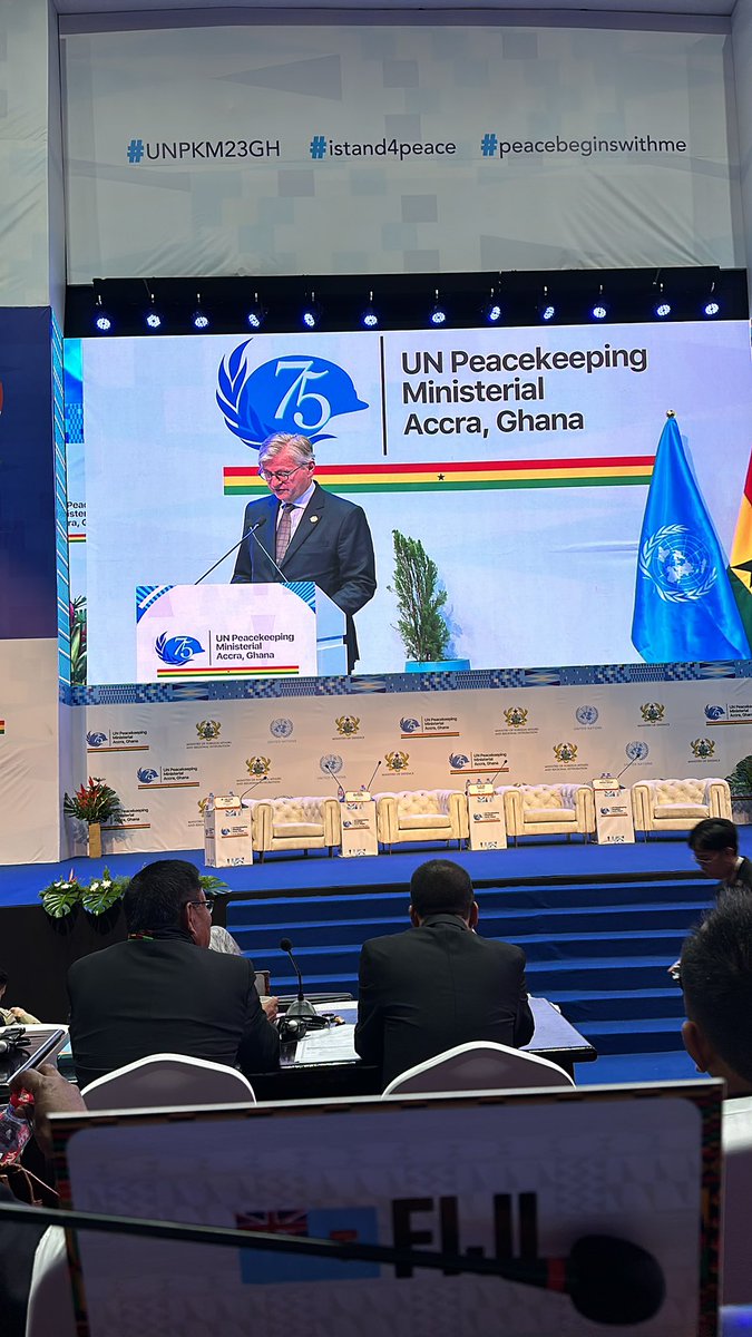 UN Peacekeeping Ministerial, Accra, Ghana.