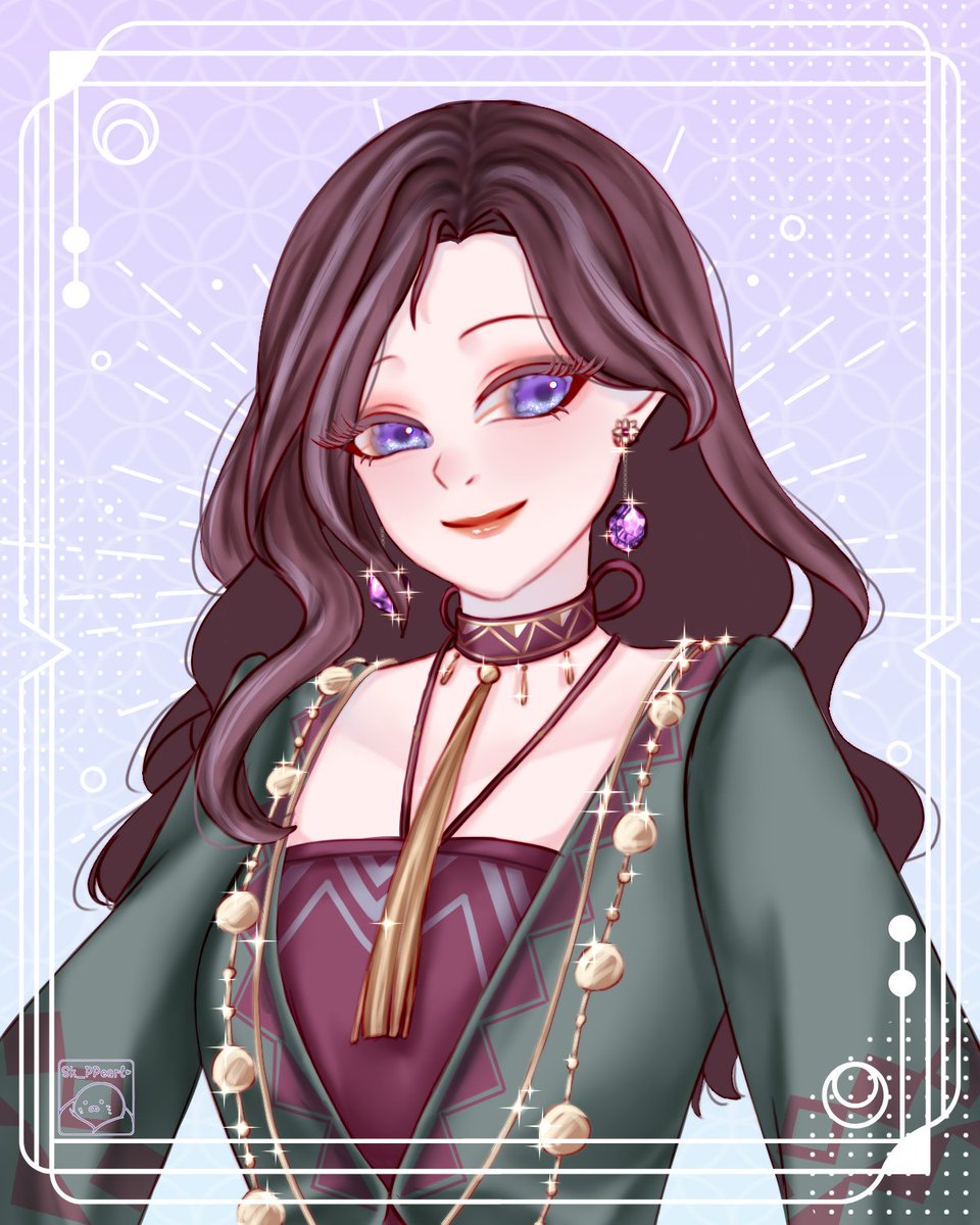 Sk_PPearl's tweet photo. MC in Harry Potter: Magic Awakened🪻✨ #OC https://t.co/kD57RGV1fF