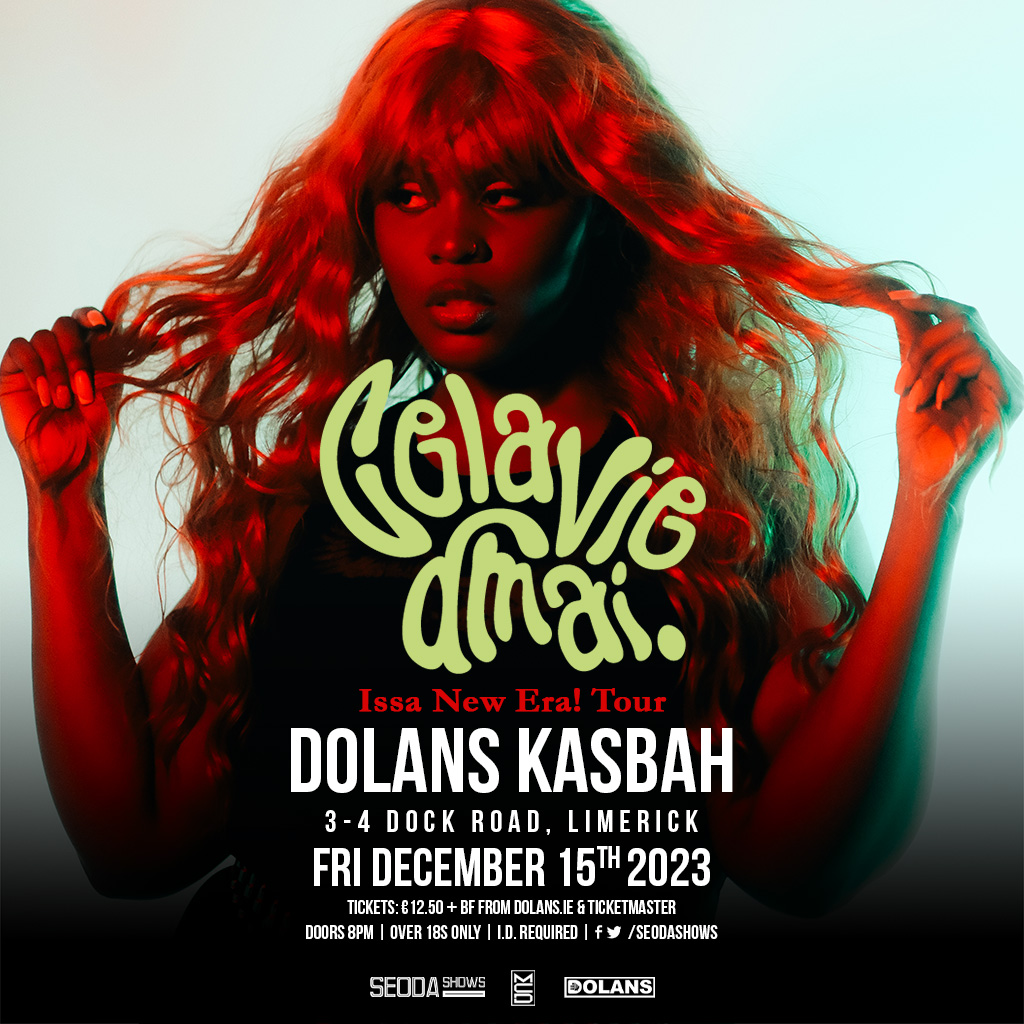 mydolans's tweet photo. ***COMING SOON TO DOLANS***
Celaviedmai
Issa New Era! Tour
proudly presented by Seoda Shows
Dolans Kasbah
Friday December 15th
Tickets from: https://t.co/iFYawGl51F
#celaviedmai #seodashows #dolanslimerick #issaNewERA https://t.co/wrMUXj6YUO