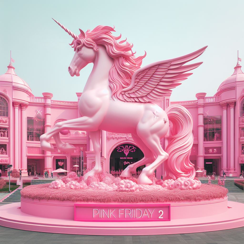 GabbieAccess's tweet photo. 🚨| Gabbienators in Gag City have now finished building a statue in honor of #PinkFriday2 🎀🦄 https://t.co/iKk1GUjsa8