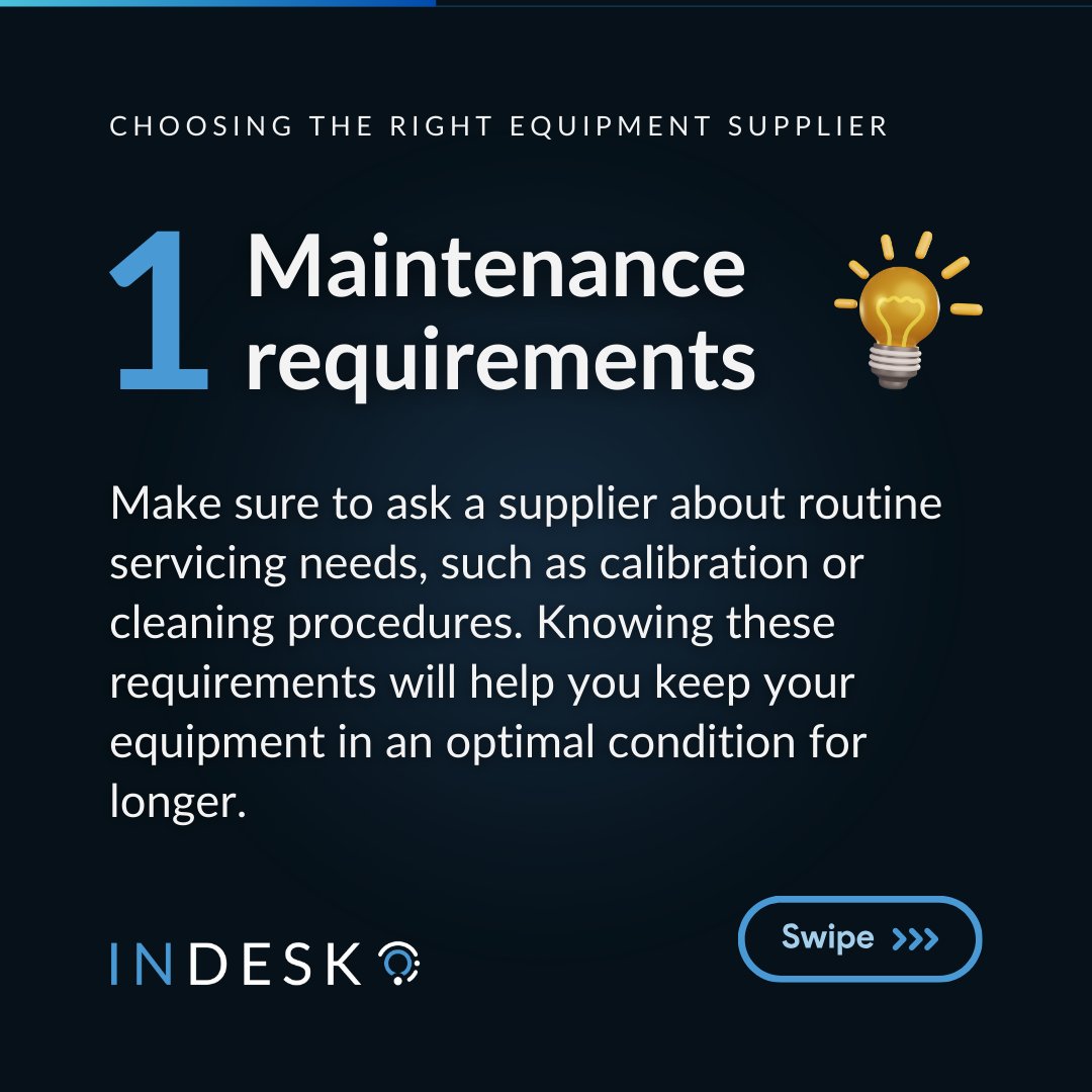 my_indesk's tweet image. 🔍 Explore the ABCs of Equipment Supplier Selection! ✨

💡 Unravel the keys to optimal performance, lasting quality, and peace of mind. 🔄 Don't miss out on making informed decisions for your clinic! 😉

#indesk #aesthetics #aestheticclinics #aestheticsfacts # #aestheticsuk