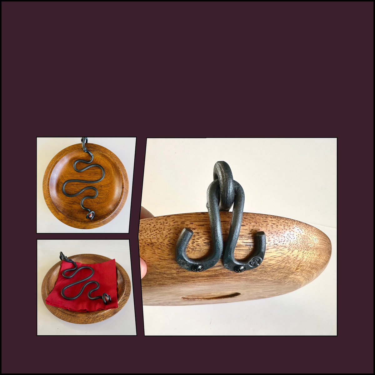 Just wrapped up a festive napkin holder for a Christmas order. Two down, two to go! 🎁🎄 Dale's feeling the holiday hustle with this and other Xmas commissions. 🎅 #HandmadeChristmas #CraftingJoy

<a href="/Pamela1Vh/">PamelaCorals.tez.eth🏴‍☠️</a> <a href="/VHorizonArt/">VirtualHorizon Art & Tezos Baker</a>