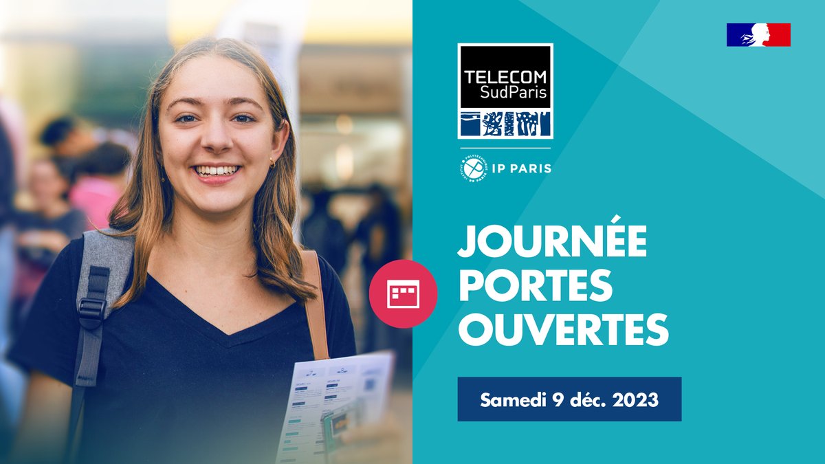 TelecomSudParis's tweet photo. [#IoT] Fan d' #iA et de systèmes embarqués  ? ⚡️Et si vous appreniez à contrôler des #objetsconnectes via un smartphone ?
 
📆RDV à la JPO @TelecomSudParis, le 09/12 à 13h sur notre campus.
🖊️Programme et inscriptions➡️https://t.co/wojgfkNX15

@IMTFrance @IP_Paris_ @talentsdunum https://t.co/H4sqRK5sTq