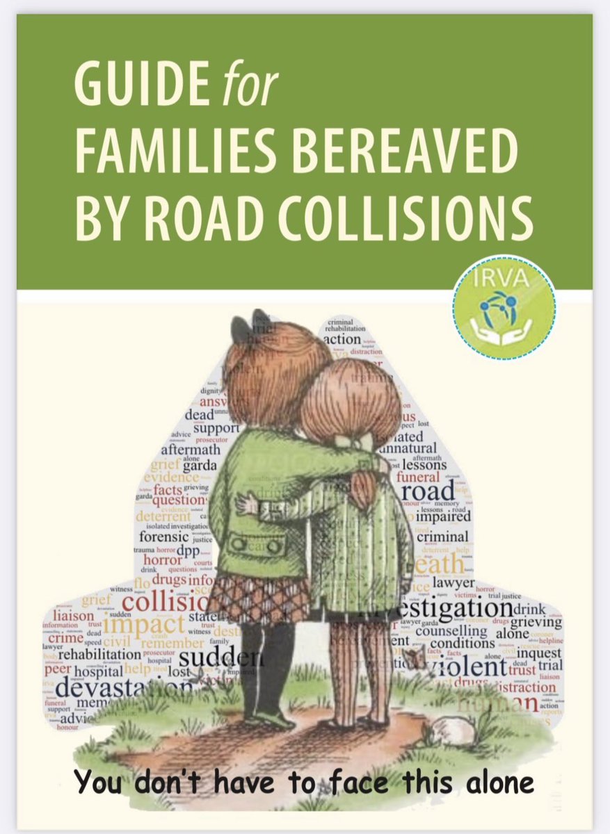 Has your loved one been killed or seriously injured on the roads? If so we are here to support you. 

Our helpline 0868634194 is open 7 days to call/text

Our next online support group meeting is Weds 10th Jan @ 8pm

If you’d like to join this meeting please email irva@eircom.net