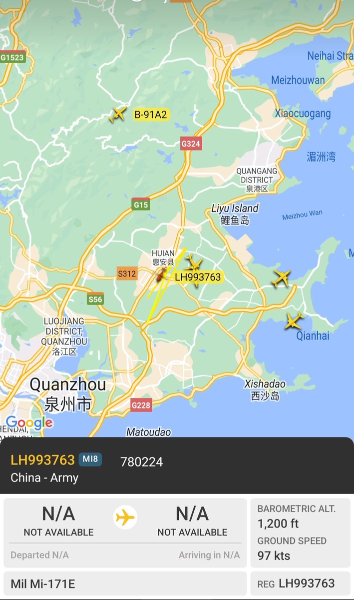 Oceanworldfree's tweet photo. π¨π³ 73rd Intelligence, Surveillance & Reconnaissance Battalion,
73rd Special Operation Brigade &
73rd Army Aviation Brigade (possible)
#780224 LH993763
#CBC01C D6NTZFI
#7BE02A LH993106
#7BD036 LH993709
#7BB183 LH993123
第73ιε’ε 73ETC HQ #Xiamen aims at #TaiwanStrait conflict https://t.co/4qabJpkyRI