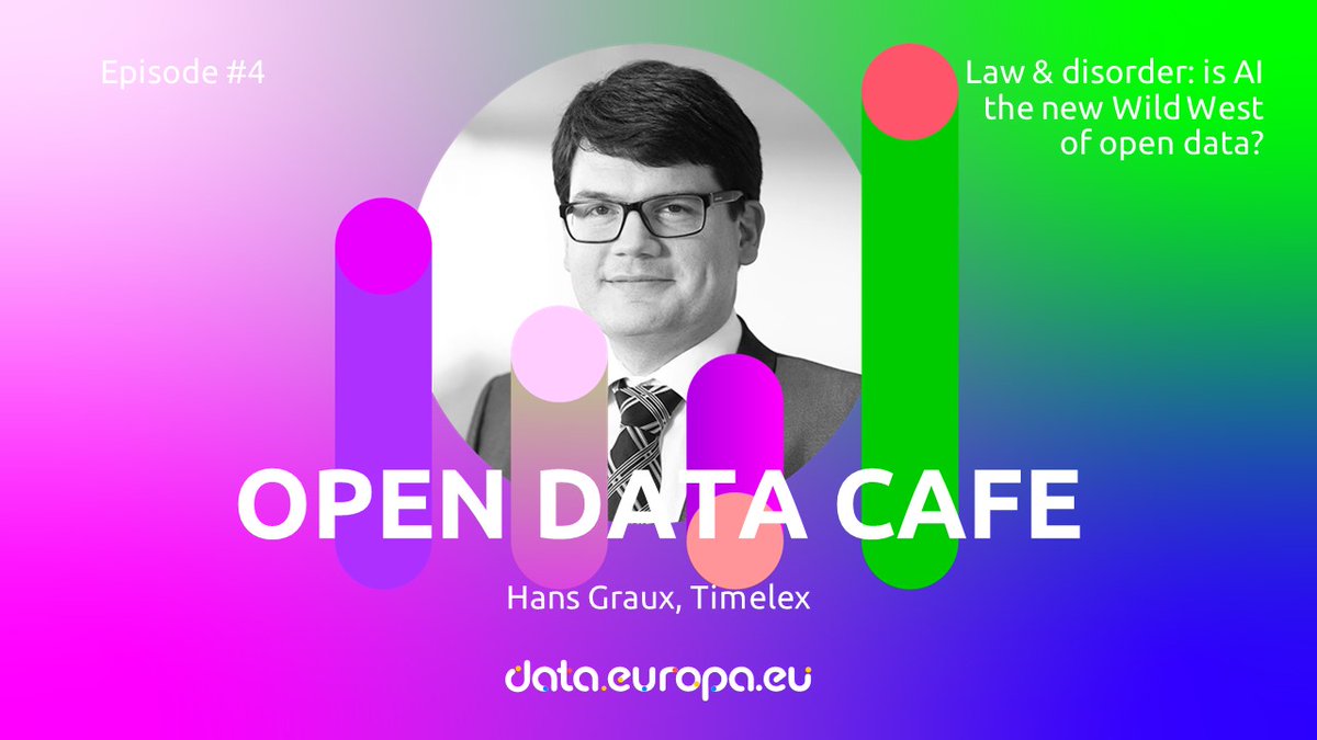 Very pleased to welcome Hans Graux of @timelex_lawfirm for our 4th #OpenDataCafe. He dives into the legal aspects of reusing #OpenData, including licensing, responsibility & liability in the digital world: europa.eu/!9Wvhyc

#LegalTech @ThierryBreton @DigitalEU @EU_Justice