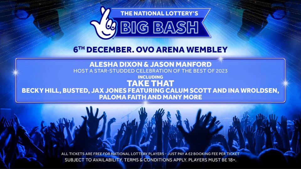 CelebBulletin's tweet image. .@takethat, @BeckyHill, @Busted, @PalomaFaith, @JaxJones and more perform in @TNLUK’s Big Bash, hosted by @JasonManford and @AleshaOfficial, at the @OVOArena tonight #TNLBigBash