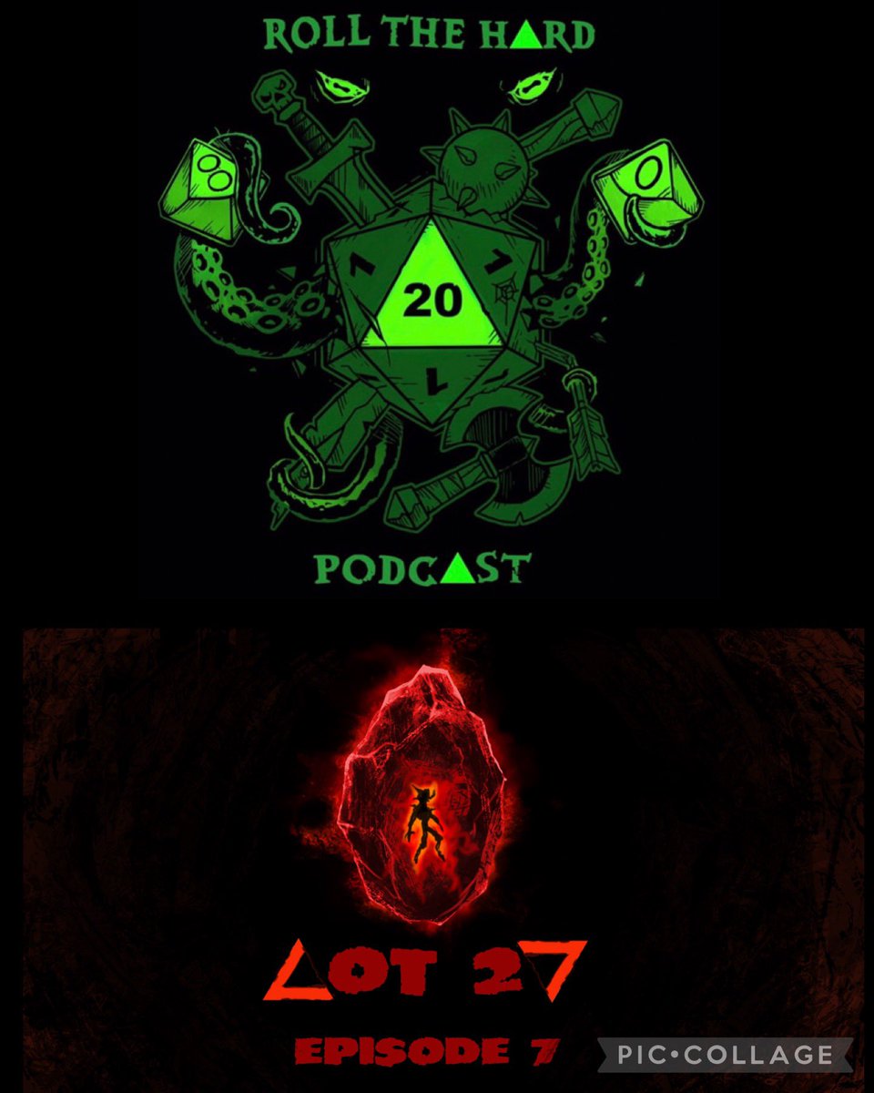RollTheHard20's tweet photo. Roll The Hard 20 Podcast presents… DELTA GREEN: LOT 27 EP 7 (The Finale)

Circumstances cause the train to arrive in Colorado late in the evening. 

Find us on Apple Podcasts!
https://t.co/ocy8C4M0sO

Check us out on YouTube!

https://t.co/n3bCL8wiJ1 https://t.co/R1KGG24xns