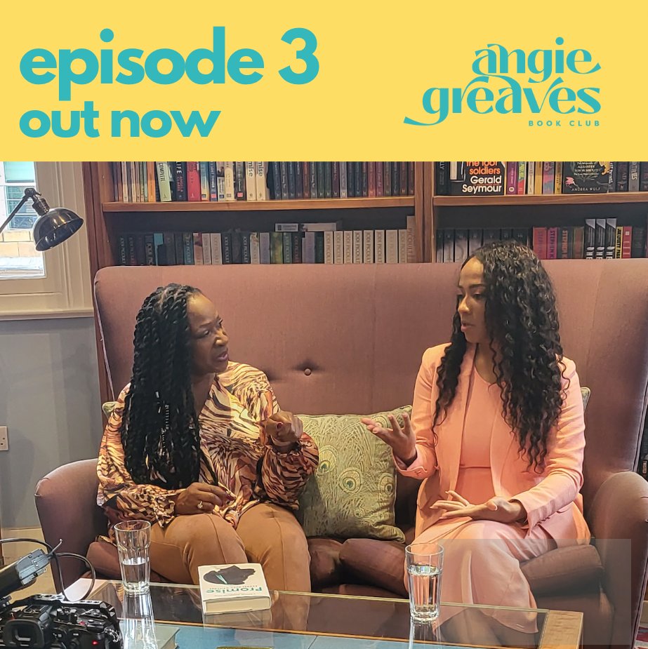 Episode 3 of Angie's Book Club - OUT NOW 📖 Just a little reminder to head on over to my YouTube channel to catch up with the latest episode of my Book Club. I sat down with the phenomenally multi-talented Rachel Eliza Griffiths to discuss her latest novel 'Promise.'