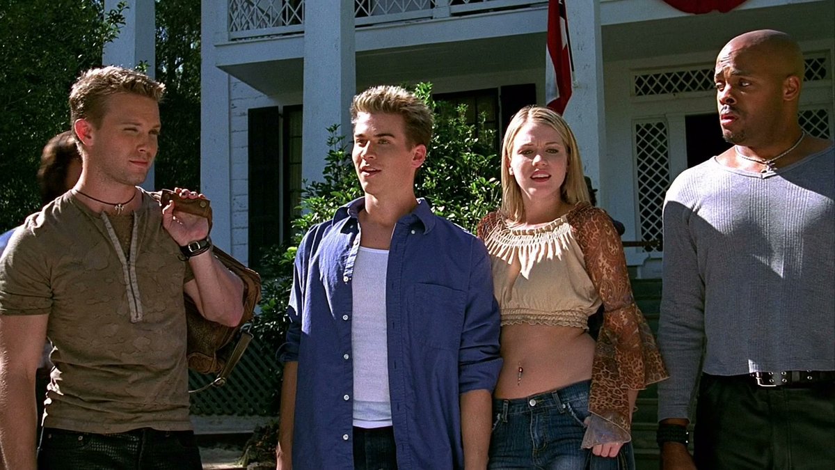 AngusKohm's tweet photo. 2001 Maniacs (2005) by #TimSullivan
w/#RobertEnglund #LinShaye #JanetMontgomery
College students travelling to Florida for Spring Break stumble into a remote town holding a very unique barbecue celebration…
“You are what THEY eat!”
#Horror #Comedy #TrashOrTerrorTuesday https://t.co/PehBvyEZ8e