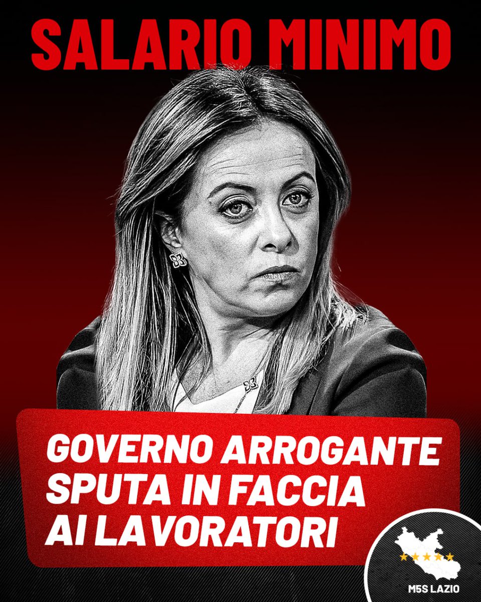 È vergognoso che una legge che tutti i cittadini vogliono, venga messa da parte solo perchè è stata presentata dalle opposizioni. Ennesimo atto di arroganza e bullismo politico del centrodestra.
#M5S #Movimento5Stelle #salariominimo