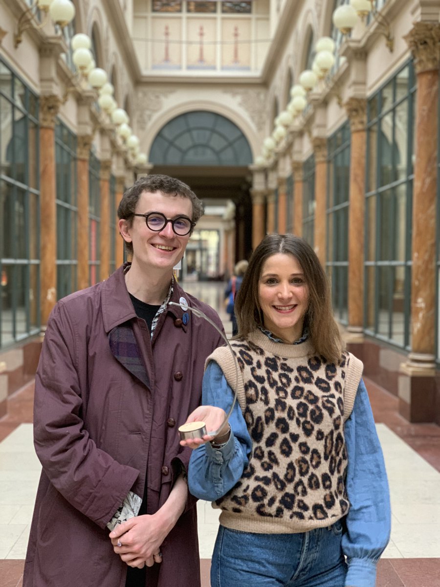 👋Félicitations à Charlotte Duvette et Paul Kervegan d'avoir remporté le Prix 'Science ouverte des données de la recherche 2023', catégorie 'Prix jeunes chercheurs' bit.ly/484zOux 🏆Ce prix récompense le projet 'Richelieu, Histoire de quartier' bit.ly/3NgCaP4