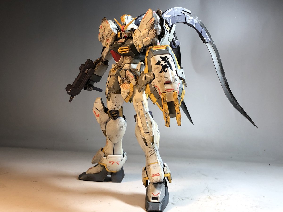 CAP_AFRODANCE's tweet photo. MG ガンダム サンドロック EW

ランナー塗装は楽ちんである

#ガンプラ #gunpla #gundam #gundamw #ガンダムw #お気楽製作 https://t.co/rP5lKVRW7k