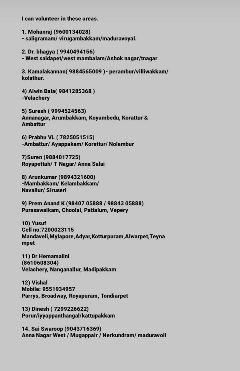 SwethaWriter's tweet photo. Volunteers list PLS RT https://t.co/LKDIDjSXLz