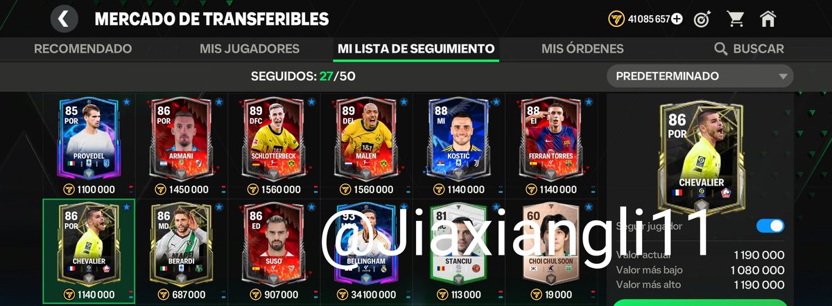 I have selected some players with long-term trade.Many good cards that could bring benefit.🍀 goalkeepers are less affected with the arrival of 90-92.Good lucky guy!!
When the new cards are renderz, I will launch the draw#heWINgoFCM remind you of the requirement and stay tuned.👀