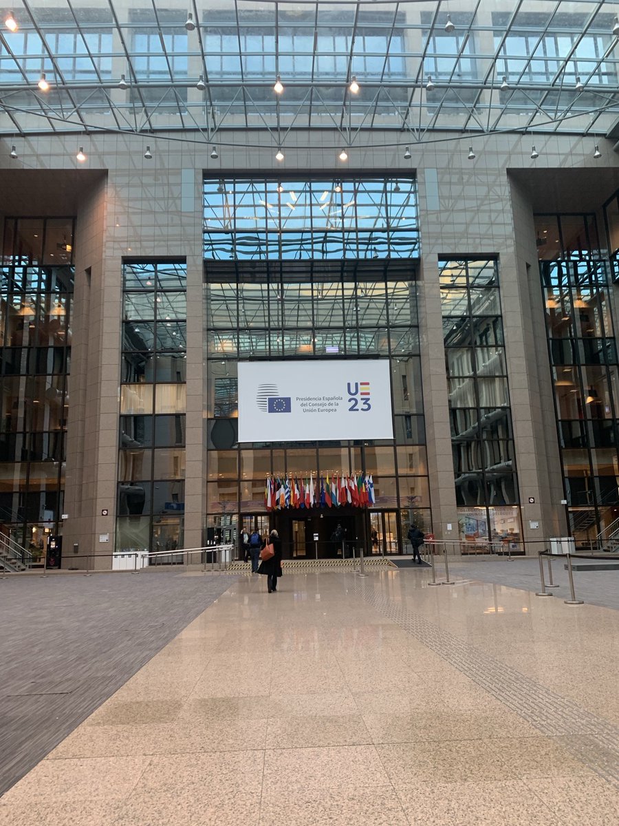 On my way to present the new #EU #HumanRights Due Diligence Policy to the EU Member States - for Council endorsement today 👏👏👏