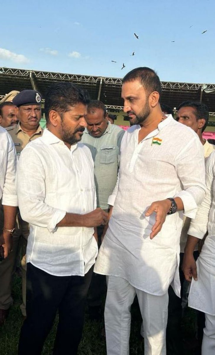 ferozkhaninc's tweet photo. Heartiest Congratulations 🎊 to @revanth_anumula anna on becoming Chief Minister.
Your dedication, leadership &amp; vision have undoubtedly made this well-deserved accomplishment possible.
May your tenure be marked by prosperity, progress &amp; inclusive governance.

- Feroz Khan - https://t.co/5owdGS9WIm