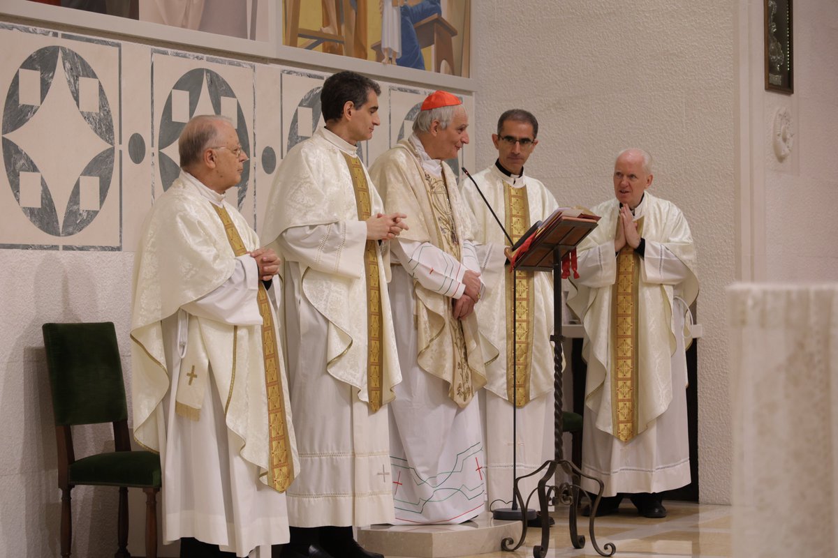 Il cardinale Zuppi celebra la Santa Messa per l’inaugurazione dell’#annoaccademico 2023/2024: “Gli #studenti qui presenti ci ricordano di guardare al #futuro e cercare sempre l’eccellenza per il nostro futuro”.