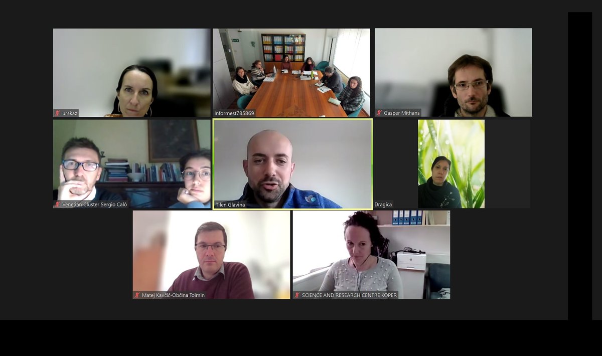 #meeting
📣Ultimo incontro del 2023 per <a href="/RecapMCV/">InterregRecapMCV</a>, in cui #Informest è partner di progetto assieme a #ZRSKoper (capofila), #ObčinaTolmin e <a href="/V_Cluster/">VCluster</a> su quanto fatto fino ad oggi e le attività per l'inizio del 2024, come l'uscita della prima #newsletter!
👉bit.ly/RecapMCVproject
