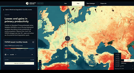 Open-Earth-Monitor project tweet media