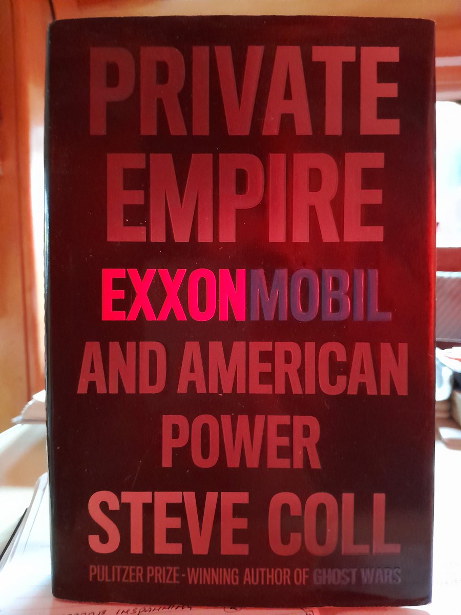gasgebouw's tweet photo. @Wftproof @RenskeLeijten @shell on the highway to $hell
since 1963 #gaswinning @ExxonShell

https://t.co/1nfSjeLR8k
#pegast @gaswinning
'PRIVATE EMPIRE' @EXXONMOBIL
By Steve Coll, NY. https://t.co/6OqkCUvrZr