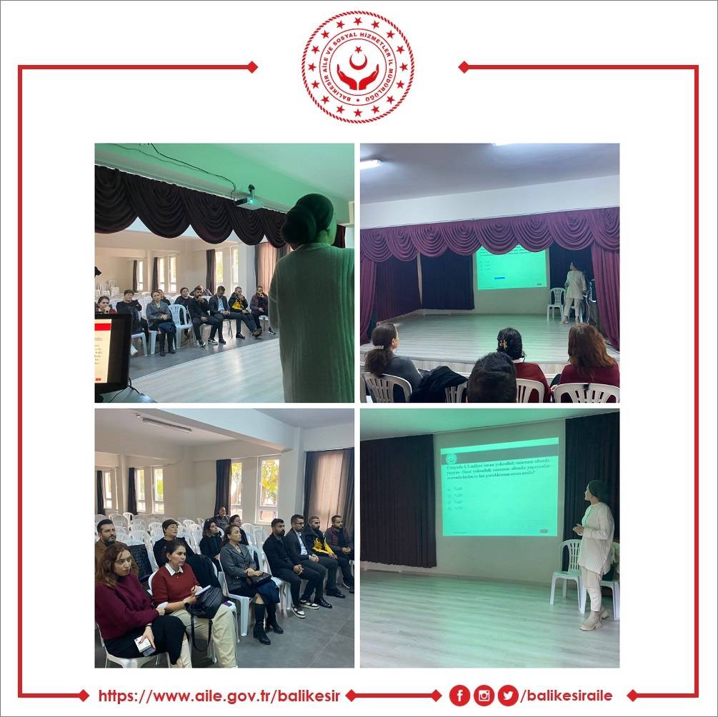 Bandırma Sosyal Hizmet Merkezi Müdürlüğümüz tarafından Marmara ilçesinde bulunan tüm özel ve resmi okul yöneticileri ile PDR öğretmenlerine yönelik 'Kadına Yönelik Şiddetle Mücadele' konularında eğitim gerçekleştirildi.

@HaticeDostt