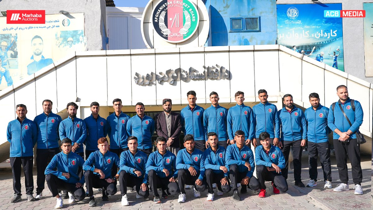 Afghanistan Future Stars are off to UAE to participate in the ACC U19 Men's Asia Cup 2023. 👍

#FutureStars | #ACCU19MensAsiaCup