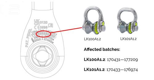 ISC UltraLink STOP USE/PRODUCT RECALL:
ISC are now issuing a STOP USE NOTICE, instructing users to stop using their UltraLink device, if it falls within the range of serial numbers pictured.

iscwales.com/News/Product-N…