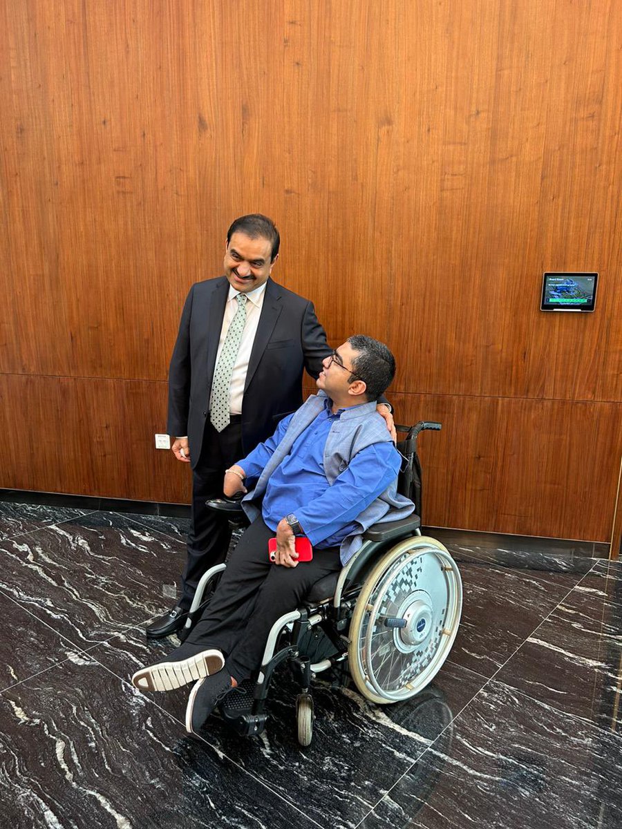 Adani Group’s World Disability Day bash was 🔥! I was thrilled to see employees with disabilities take the lead. Really happy that the entire Adani family stayed through the entire event. @AdaniOnline @gautam_adani #EqualOpportunity #InclusiveIndia