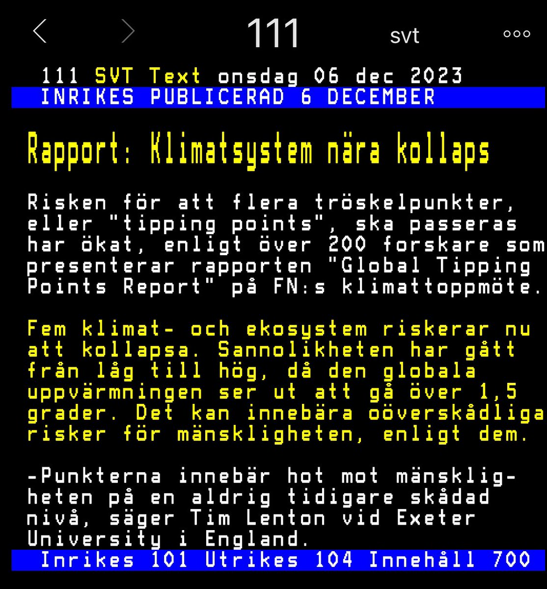theCoffa's tweet photo. Det enklaste är väl att fortsätta ignorera klimathotet, leva på som vanligt och skratta åt Greta. Vi ska ju ändå alla dö, nån gång. https://t.co/KXSL8g4txQ