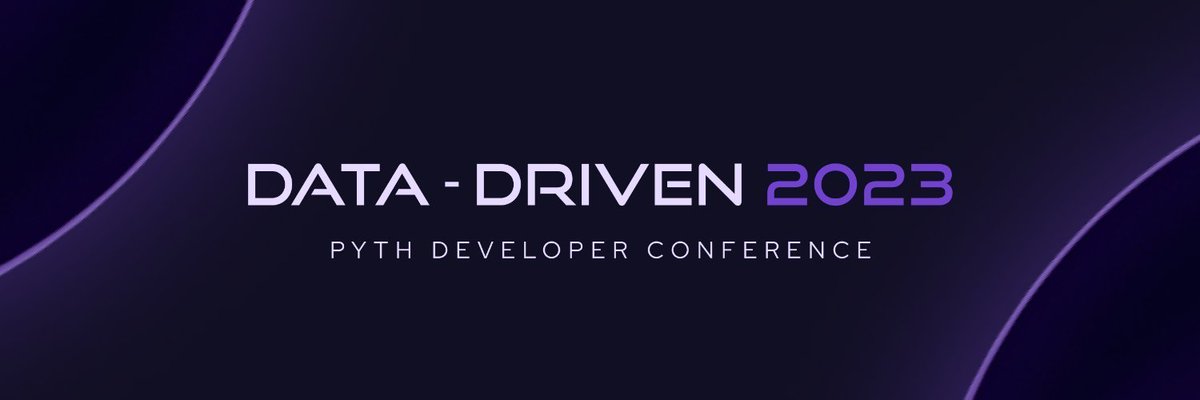 PythNetwork's tweet photo. Welcome to Day 2 of #DataDriven2023, the Pyth Developer Conference 🔮
#DD23 is a free online conference and opportunity to learn what the #Pyth contributors and wider DeFi ecosystem are working on
Explore today's agenda and find the registration details below: https://t.co/XPM7c0Dzcp