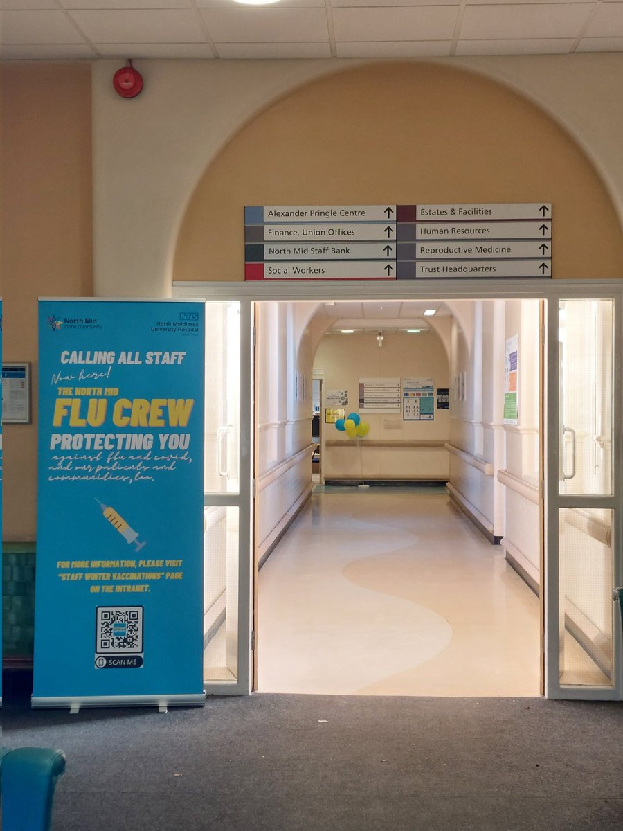 CocoKienwaldPDN's tweet photo. Our fab vaccination team is here to support in protecting you against flu and covid. Look out for flu crew banner and follow the instructions.
#ProtectingYou #FluVaccinations @NorthMidNHS https://t.co/3pCoqVktEt