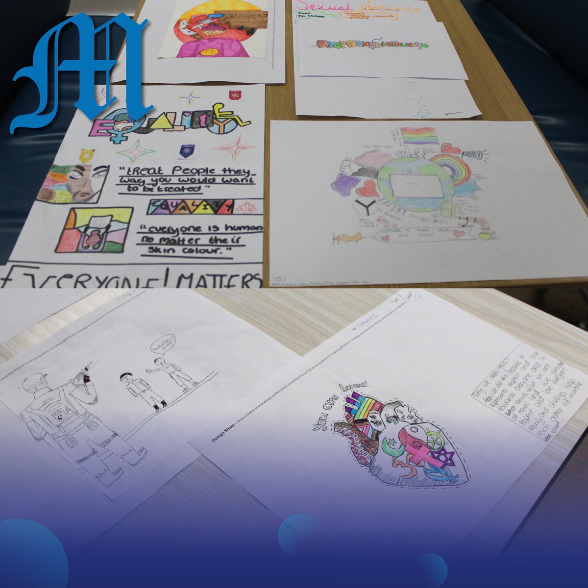 𝙋𝘿 𝘾𝙤𝙢𝙥𝙚𝙩𝙞𝙩𝙞𝙤𝙣 𝙀𝙣𝙩𝙧𝙞𝙚𝙨 🖼️

Look at some of the amazing artwork following our first PD Day yesterday, you all did a fantastic job! Samo, has been unable to make his visit due to illness, however, his visit has been rescheduled for next Monday 11th December.