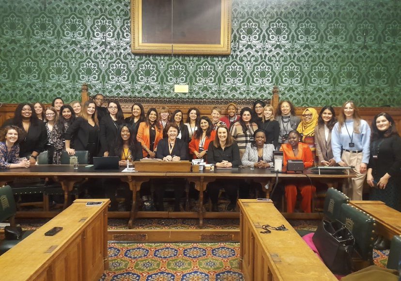 AnnieAGibbs's tweet photo. Great to be in solidarity with @UNWomenUK sisters last night at the APPG briefing for #16DaysofActivism @HouseofCommons ☀️

There is #NoExcuse not to invest time to continue this conversation #365Days to Prevent #GenderBasedAbuse 🌻

Blessings Atonte &amp; Tabitha for mobilising✊🏾 https://t.co/GUbWZdqOB2