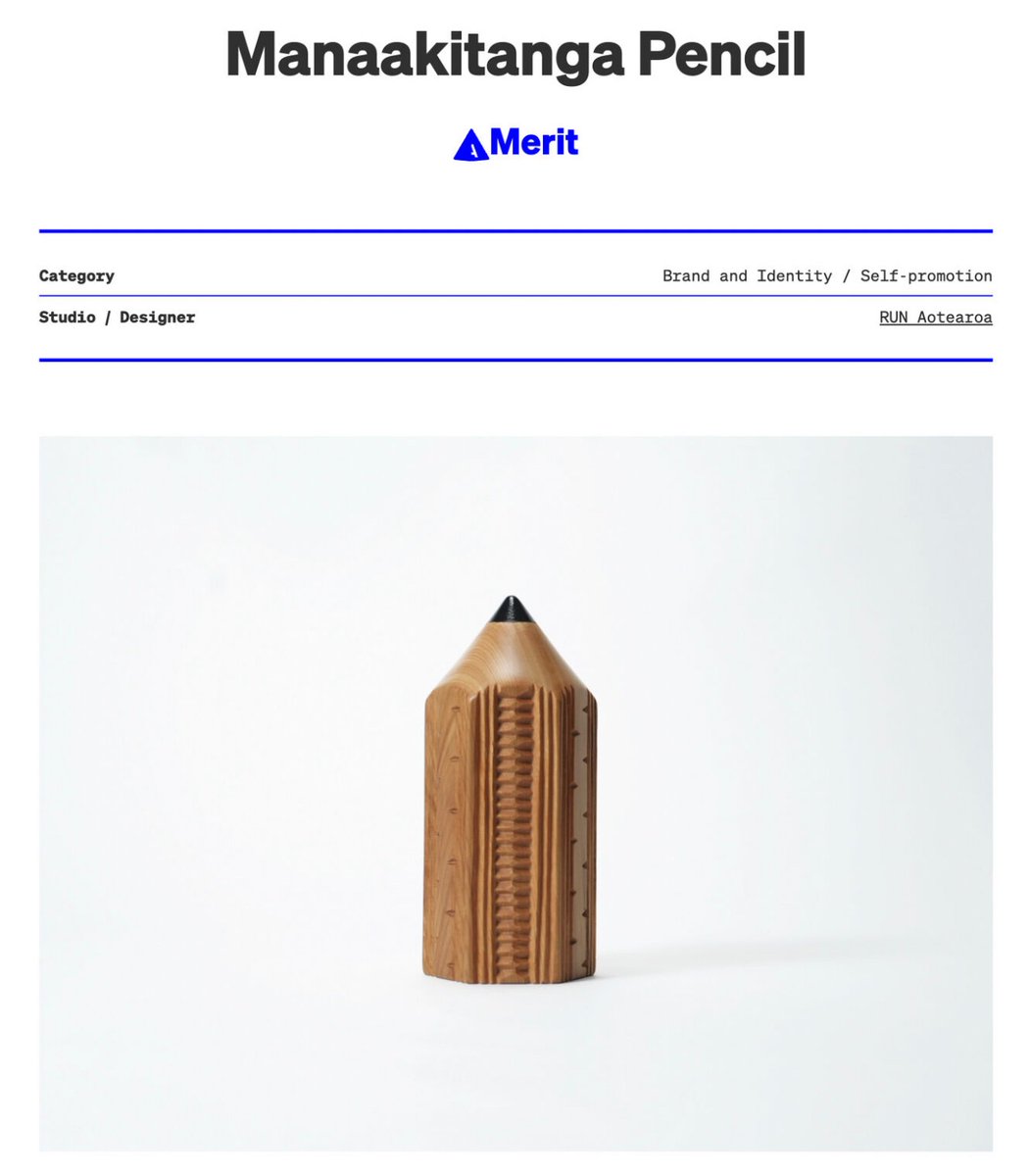 3 Golds, 1 Silver so far for the Manaakitanga Pencil. <a href="/bestawards/">Best Design Awards</a> <a href="/AGDA_National/">AGDA</a> <a href="/museaward/">MUSE Awards</a>