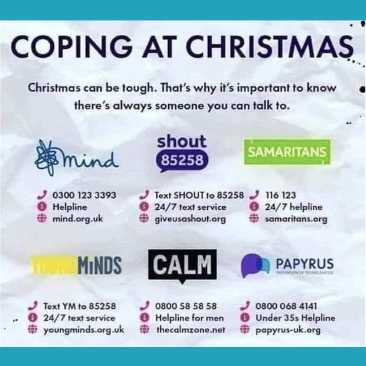 Festive period can be a hard time for many. This is a reminder we are here for you and some additional information you may find useful.
#unpaidcarers #worcestershirehour  
#wellnesswednesday #wednesdayfeels #carerwellbeing #carersupport