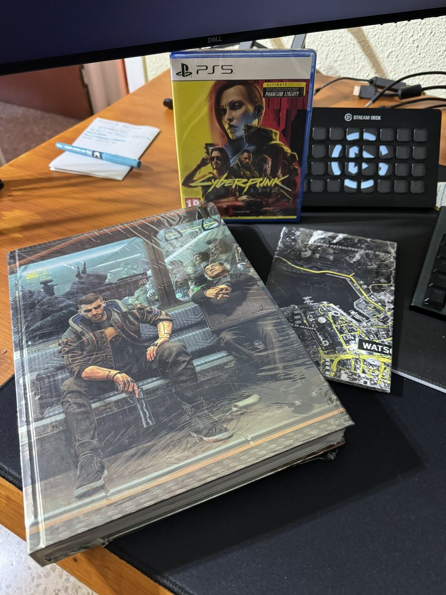 Jerry_BCN's tweet photo. Vamos a matar la espera hasta 2025 con este juegardo! #Cyberpunk2077 , espero encontrarle su tiempo jajajajaja https://t.co/5LQgn94xaH