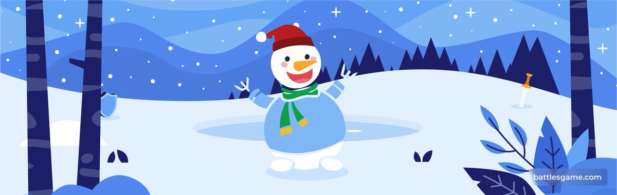 discord_battles's tweet photo. New season available!
After 1 year, winter is back on Battles Game!

Find reactions and click on them to win snowballs!
With snowballs you can :
☃️ Heal your snowman
☃️ Attack other players
☃️ Improve your attack and defense skills 
☃️ Change your skin

https://t.co/3Czzw7z2iQ https://t.co/BXz9yVovMj