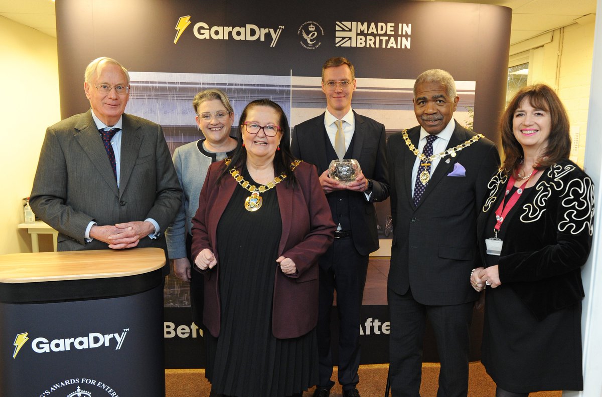 We recently welcomed HRH, The Duke of Gloucester KG, KCVO to Lancashire. The Duke visited HMP Preston, then Worden Park. He then presented the @TheKingsAwards to Chemical Processing Ltd of Wrightington, and GaraDry of Ormskirk, two of Lancashire’s 2023 winners. #KingsAward