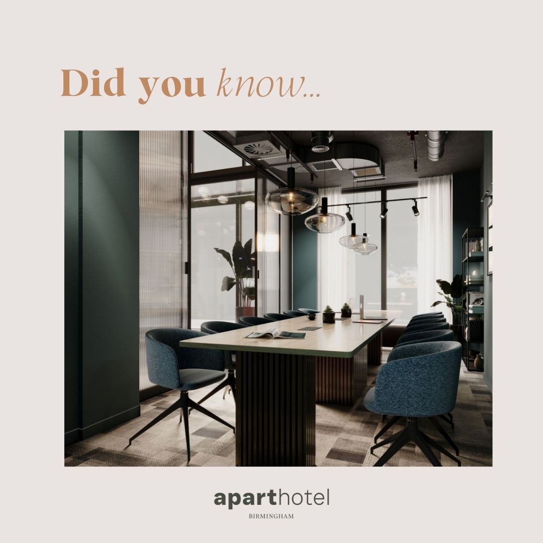 ahbirm's tweet photo. Our stunning multi-purpose reception space, The Hub, leads to a 12-person boardroom? The space features notable comfort, style and convenience, with our concierge team and Nisa on-site shop only a few steps away.

#servicedapartmentsbirmingham #birminghambusiness #meetings https://t.co/90c0Ngk3nS