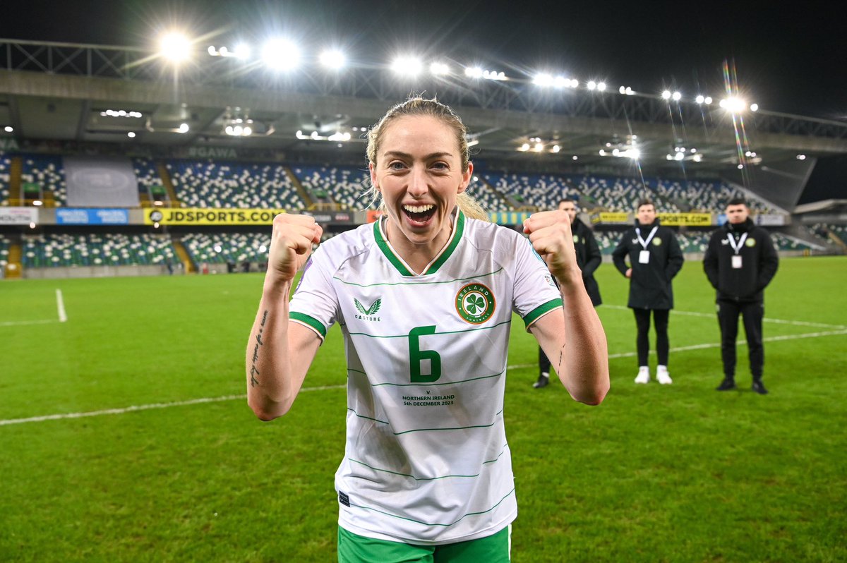 50 caps for our Meg last night 🤩👏

<a href="/MeganConnolly4/">Megan Connolly</a> 

#COYGIG | #OUTBELIEVE