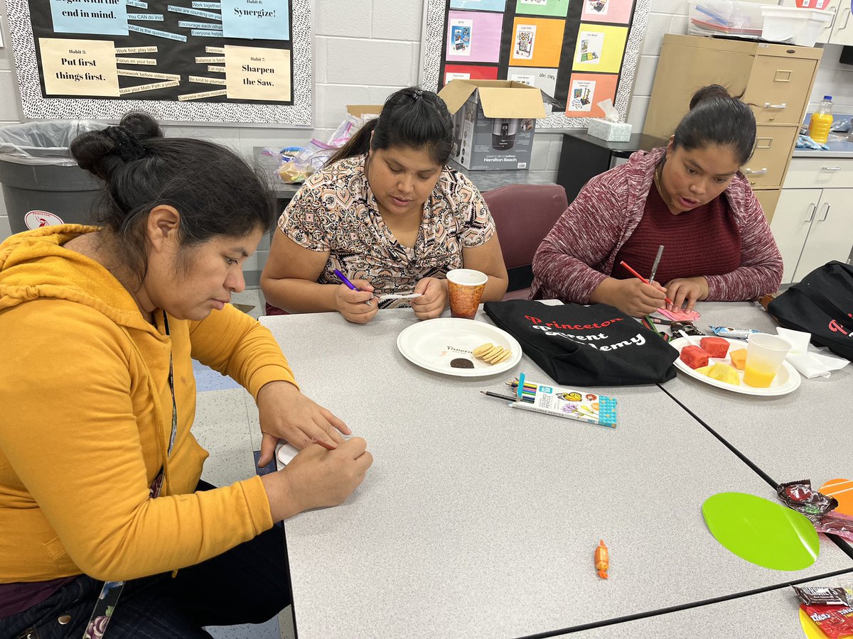 PCSDViking's tweet image. During the Parent Academy being held at Sharonville Elementary School, parents enjoyed participating in a “Draw Me In” activity for #isw2023 / #InclusiveSchoolsWeek 

#vikingdiff #AAGV