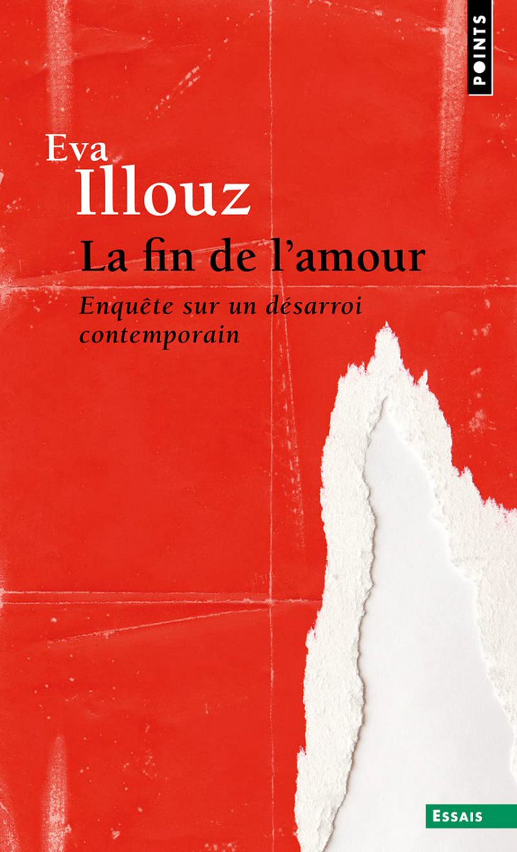 20. Eva Illouz, La fin de l'amour, enquête sur un désarroi contemporain, Points Essais (en poche) <a href="/EditionsduSeuil/">Éditions du Seuil</a> 

💔L'amour (et ses déboires) au temps du capitalisme💔
#aventprotestant #sociologie #intime